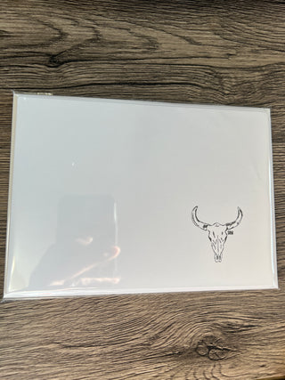 Steer Head Notecards